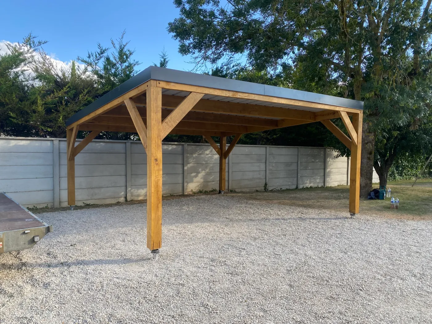 Carport bois