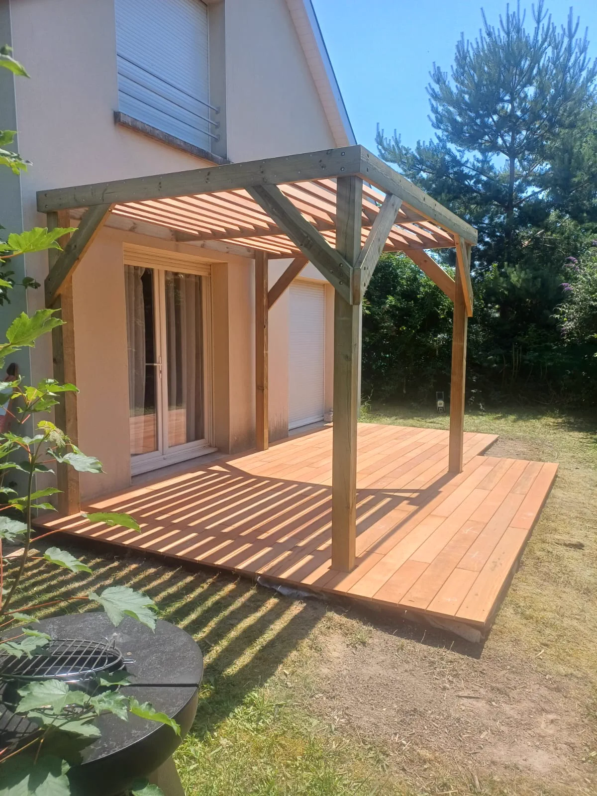 Pergola bois